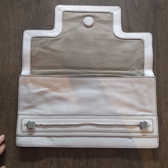 Beautiful genuine leather clutch Banana Republic - Picture 10 of 12